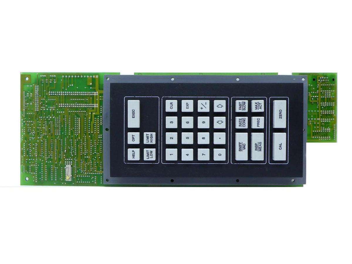 Used Leybold 200 30 682 Keyboard and CPU PCB 200 30 750 UL 500-CPU ULTRATEST Working