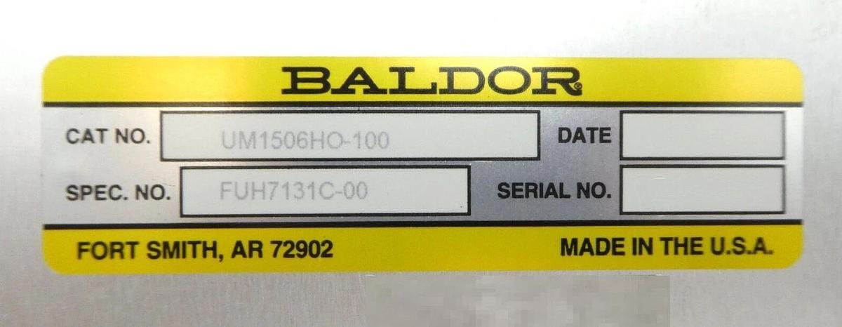 Used Baldor UM1506HO-100 Servo Drive Axis Controller PCB Varian VSEA P127321 Working