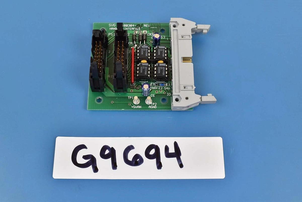 Used SVG 99-80304-01 PCB Handler Interface Board