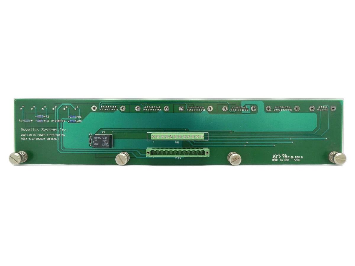 Novellus Systems 27-042024-00 DC Power Distribution PCB CVD-TIN New Surplus