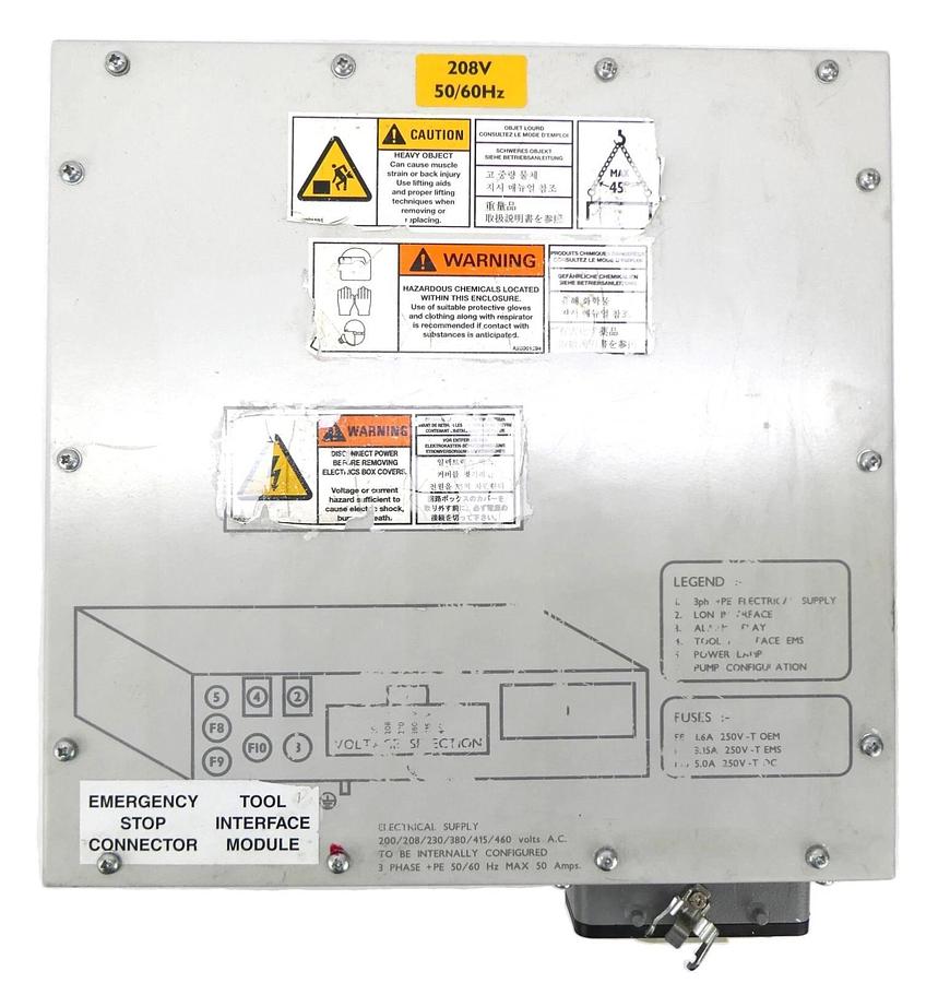 Used Edwards D37291400 iL Series Vacuum Pump Electrics Module DP ITIM IH AC Surplus