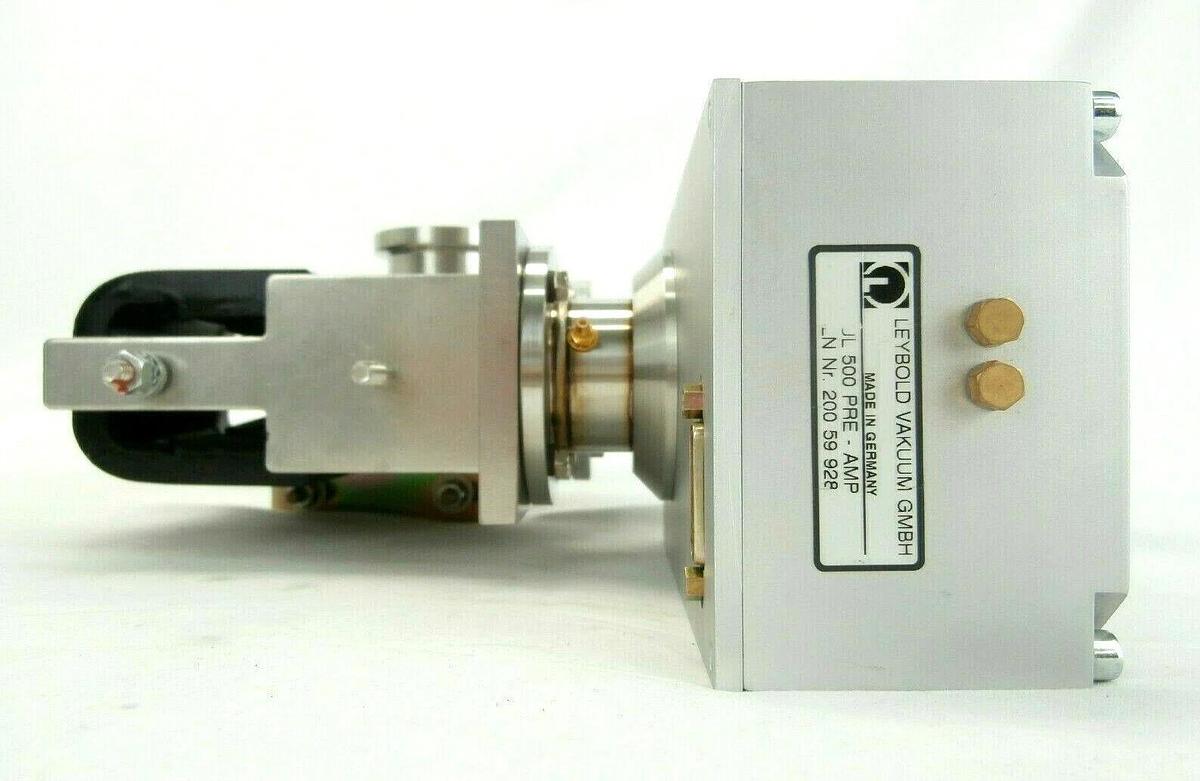 Used Leybold 200.59.928 UL 500 Leak Detector Pre-Amp Magnet Assembly & Cables Spare