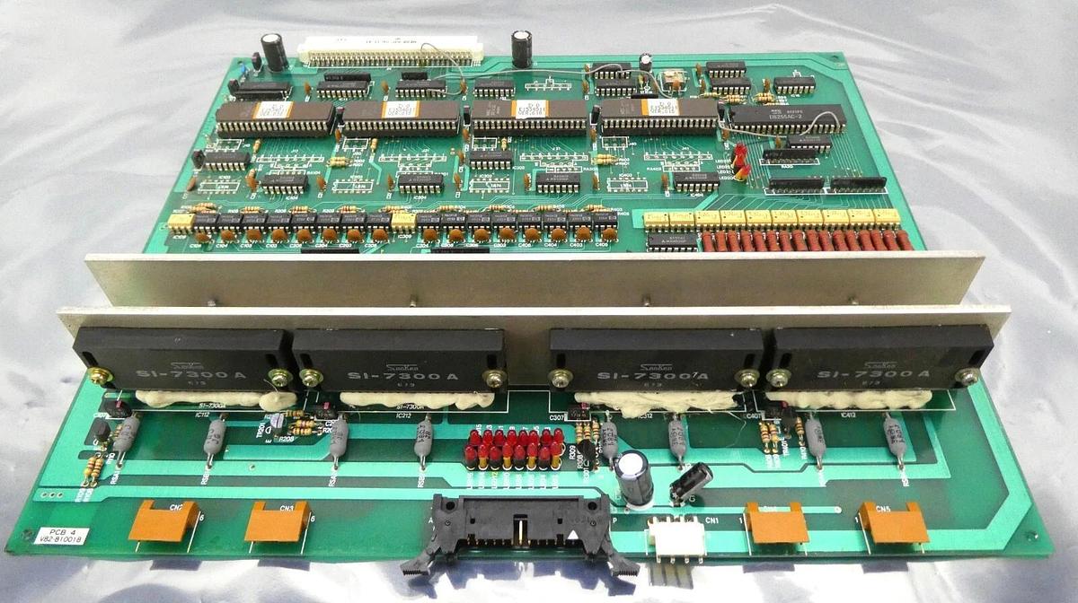 Used Osacom E1534Y 10 Step Motor Control PCB E1534D01 VSEA V82-810018 Working