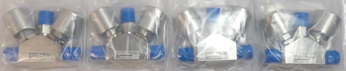 Parker Veriflo 54017062 Diaphragm Valve 955Y1NC/NCFSFFFVESPB Lot of 4 New Spare