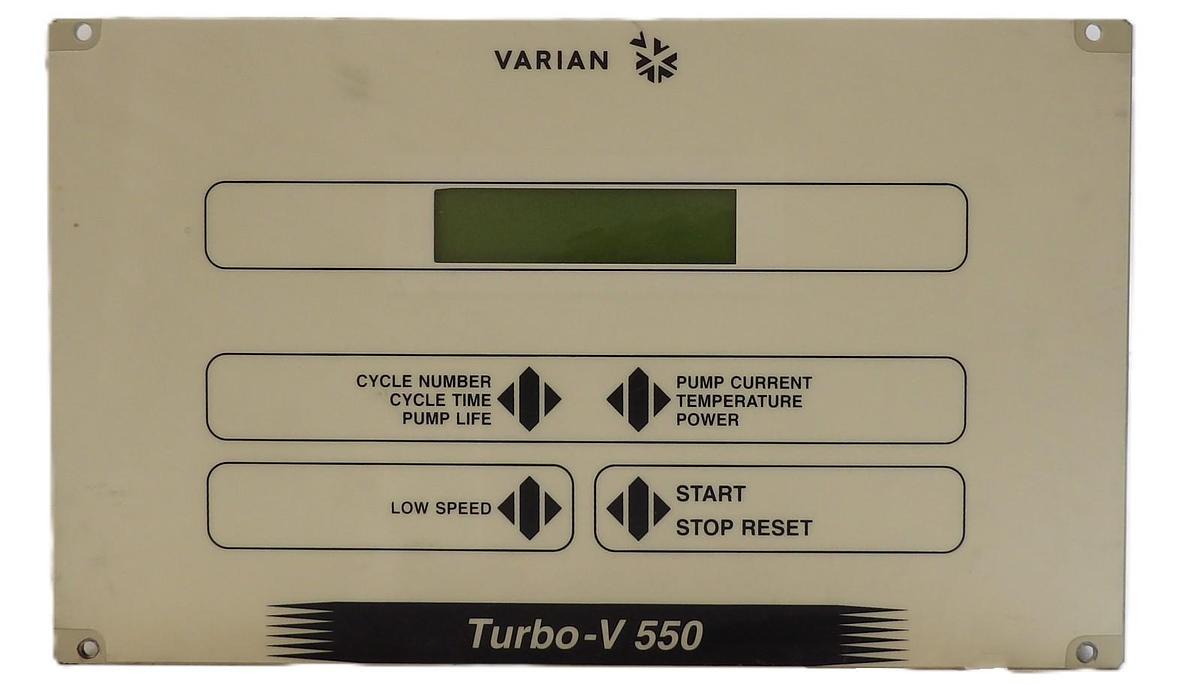 Used Turbo-V 550 C.U. Varian 9699444S012 Turbomolecular Pump Controller Spare