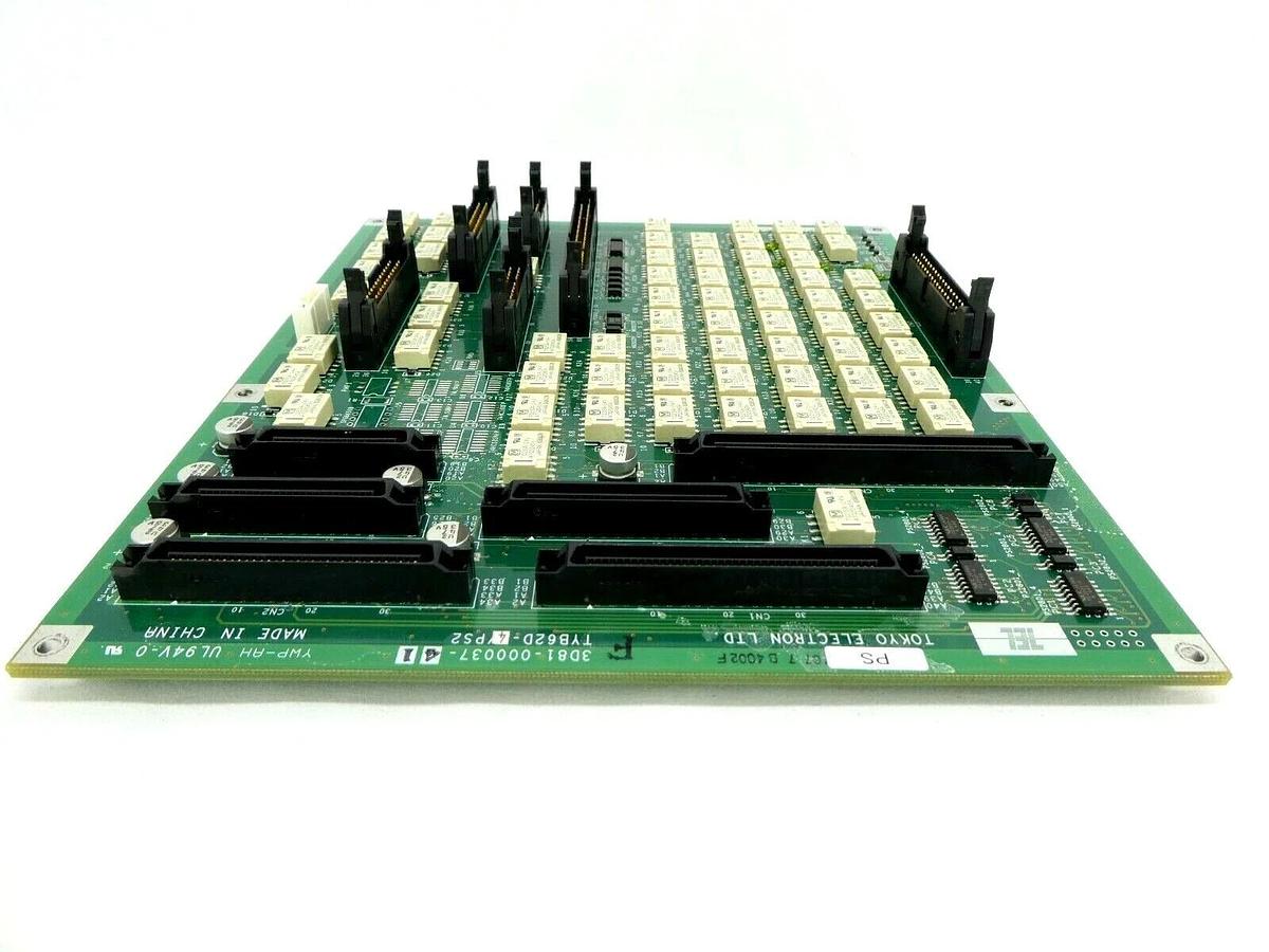 Used TEL Tokyo Electron 3D81-000037-41 Signal Relay PCB TYB62D-4/PS2 Working Spare