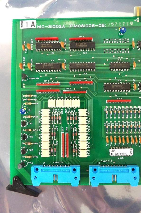 Used TEL Tokyo Electron MC-31002A Relay Process PCB Card PM081006-0B Lot of 2 Working