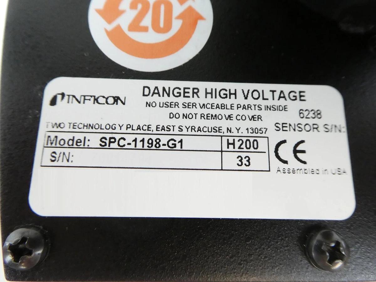 Used Inficon SPC-1198-G1 Gas Analysis System Preclude Head with H200M PSG500 Surplus