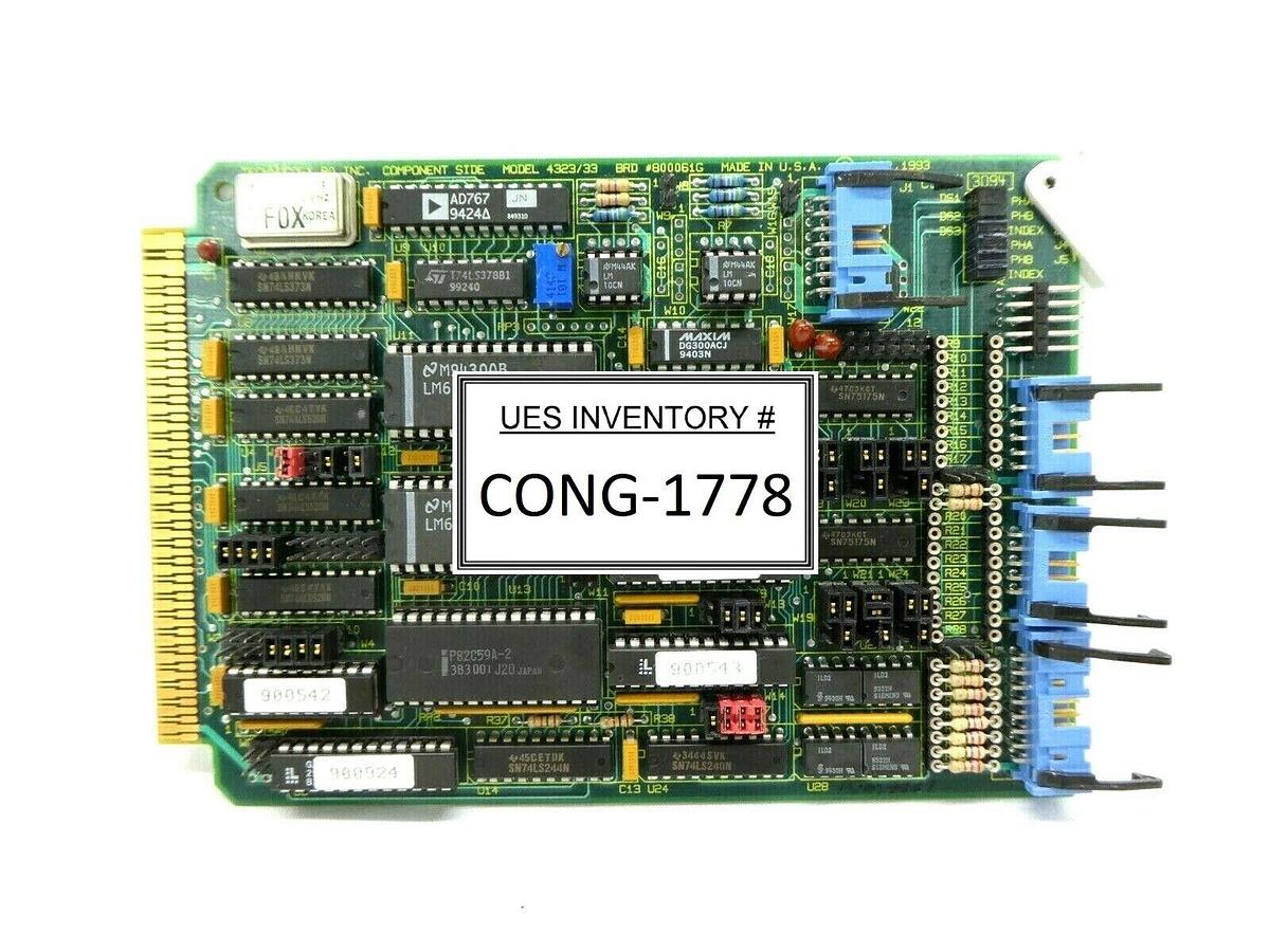 Used Technology 80 4323/33 Processor PCB Card 800061G 4323-2 4323/4333 Working Spare