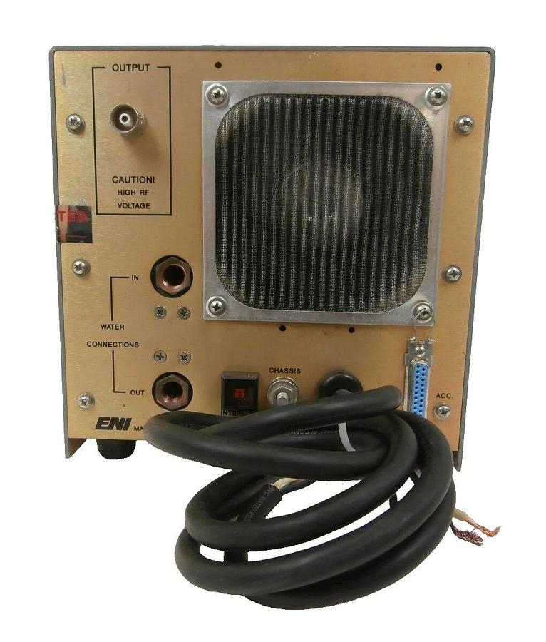 Used LPG-1AT ENI LPG-1ATM3 RF Generator 100W @ 450KHz Tested Working Surplus