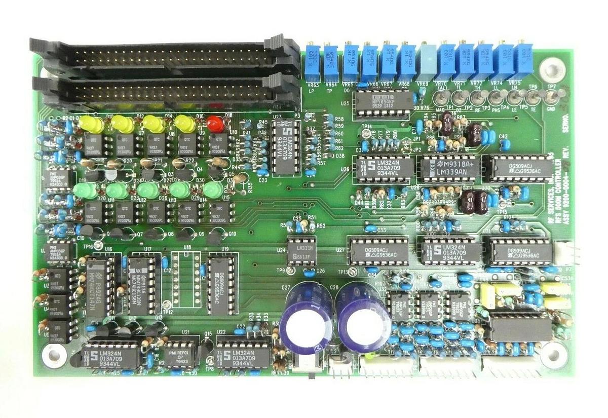 Used RF Services 9200-0004-08 RFS 500M Controller PCB RF Match 9200-0004-01 Working