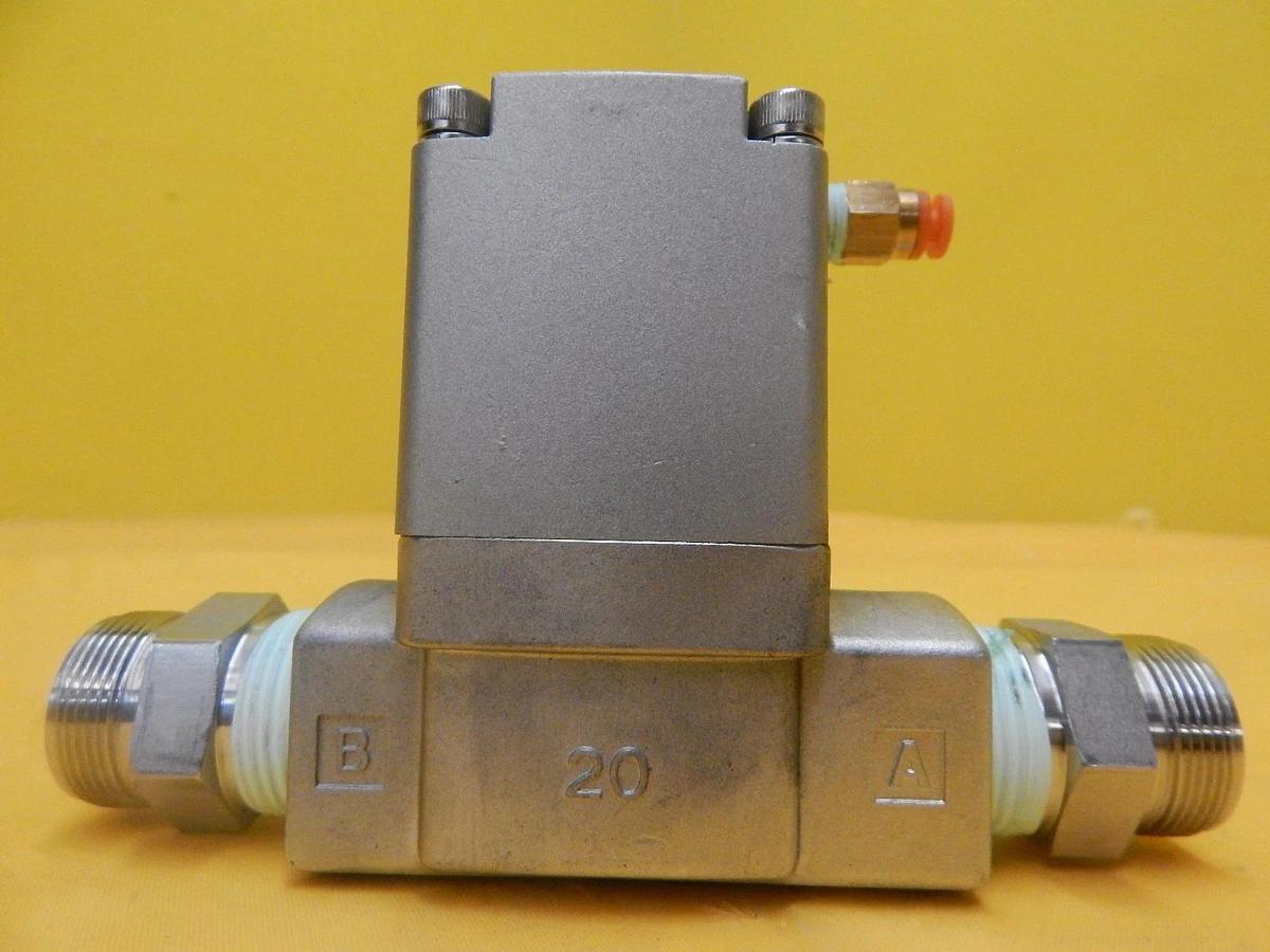 Used SMC VNB301AS Pneumatic Process Valve Reseller Lot of 2 Used Working