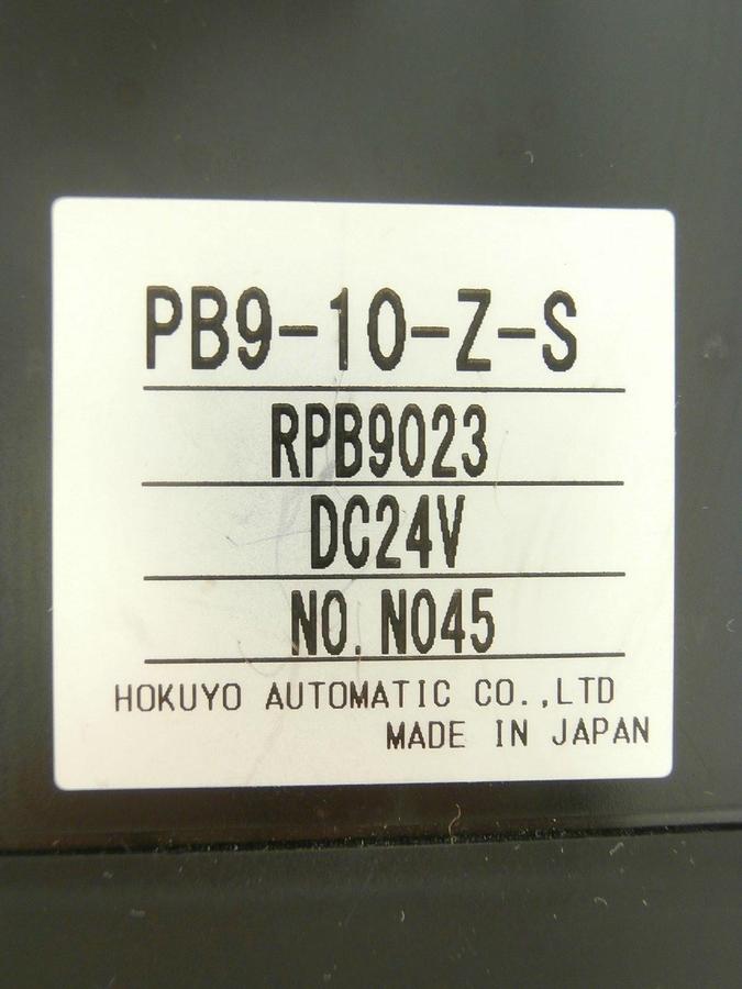 Used Hokuyo Automatic PB9-10-Z-S Optical Transmission RPB9023 Shinko VHT5-1-1 Used