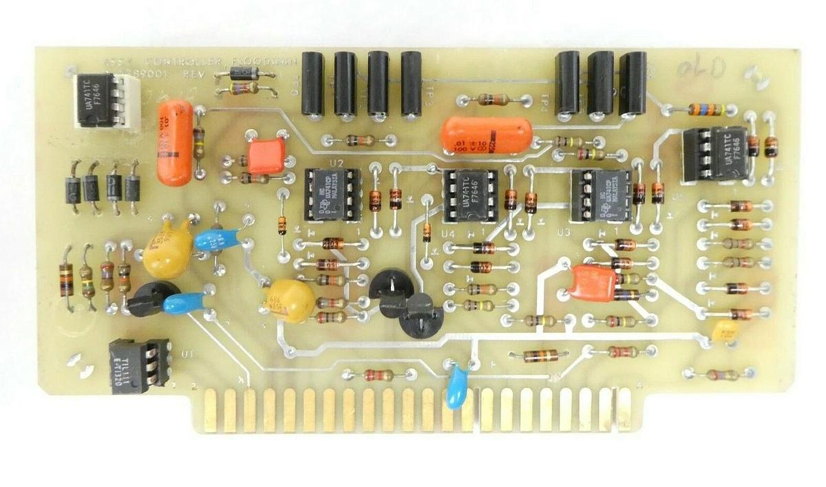 Used Varian Semiconductor VSEA D7389001 Floodgun Controller PCB Card D-7389001 Spare