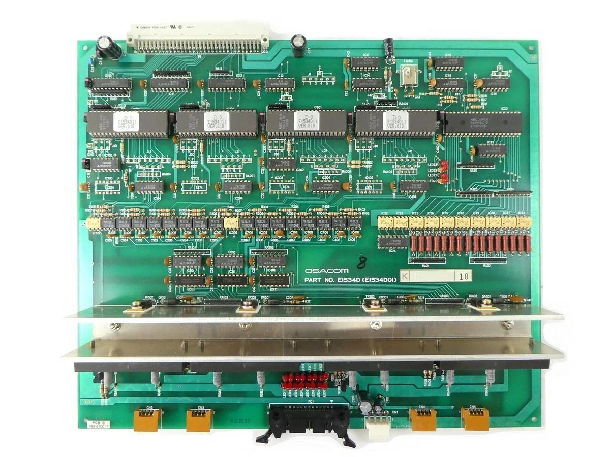 Used Osacom E1534D Stepper Controller PCB Varian Semiconductor V82-810017 Working
