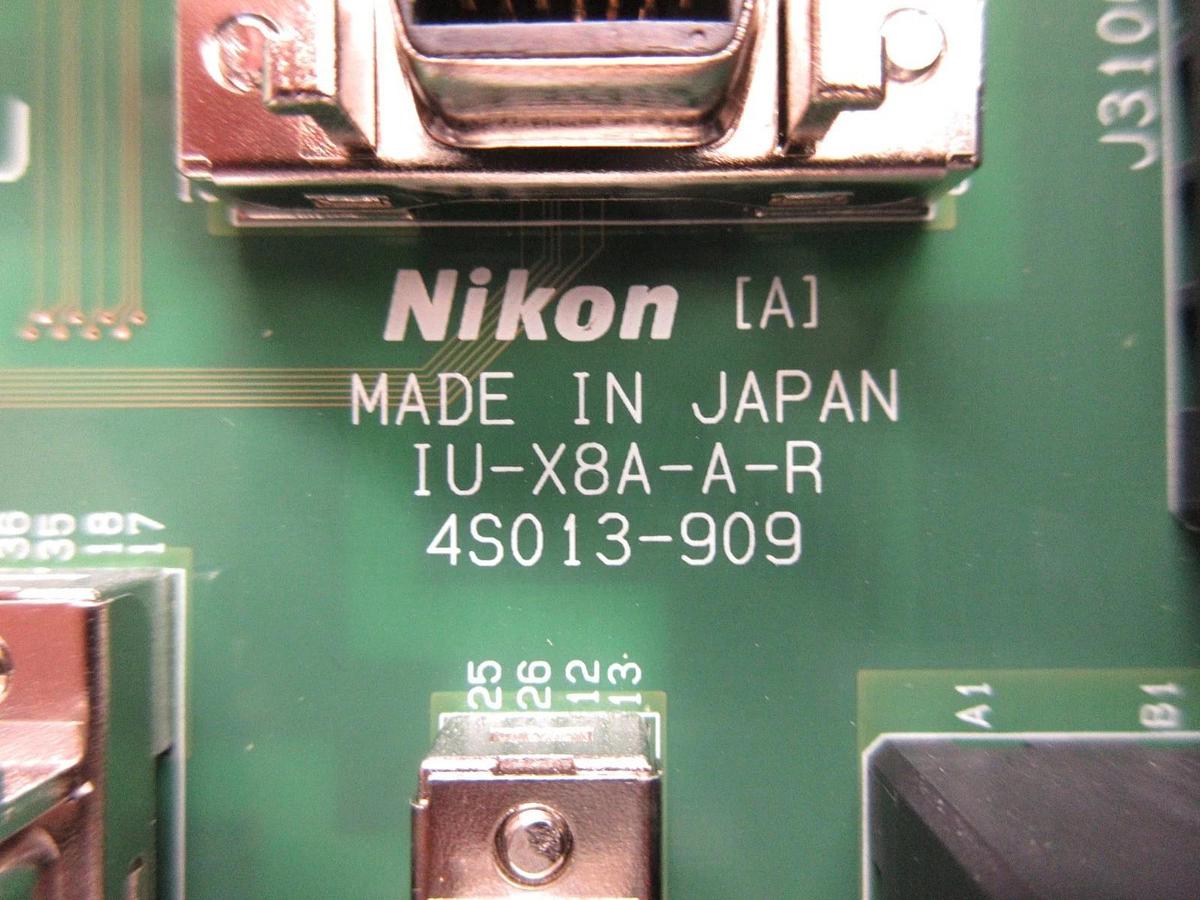 Used Nikon 4S013-909 Interface Board PCB IU-X8A-A-R NSR-S620D ArF Immersion Used