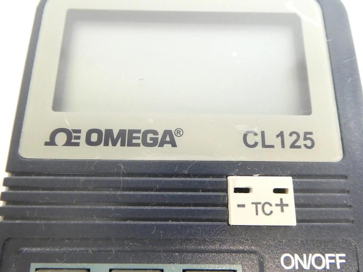 Used Omega CL125 Handheld Temperature Calibrator Module Working Surplus