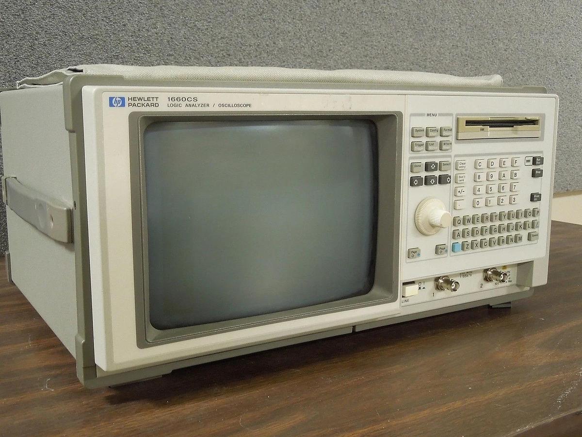 Used HP Hewlett-Packard 1660CS Logic Analizer Oscillscope