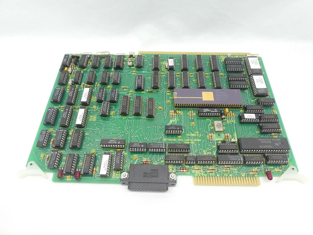 Used Varian Semiconductor VSEA E-E15002220 PCB Card Floppy Disk Controller Working