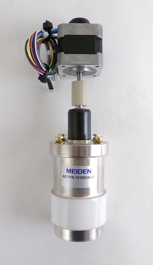 Used Meiden 12100036-01 Variable Vacuum Capacitor Lot of 2 Working