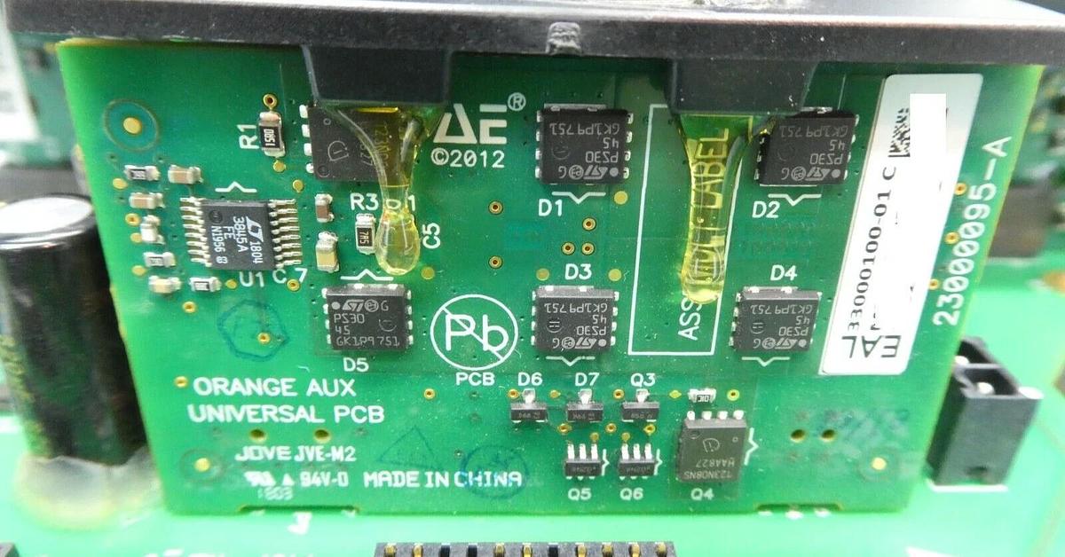 Used AE Advanced Energy 23000098-C Orange Buck MR 6kW PCB 33000103 Working Surplus