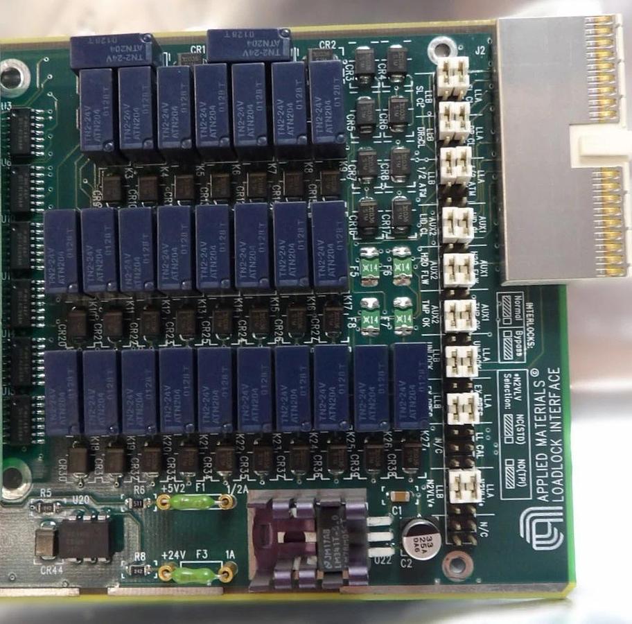 Used AMAT Applied Materials 0090-00839 Loadlock Interface PCB Card Working Surplus