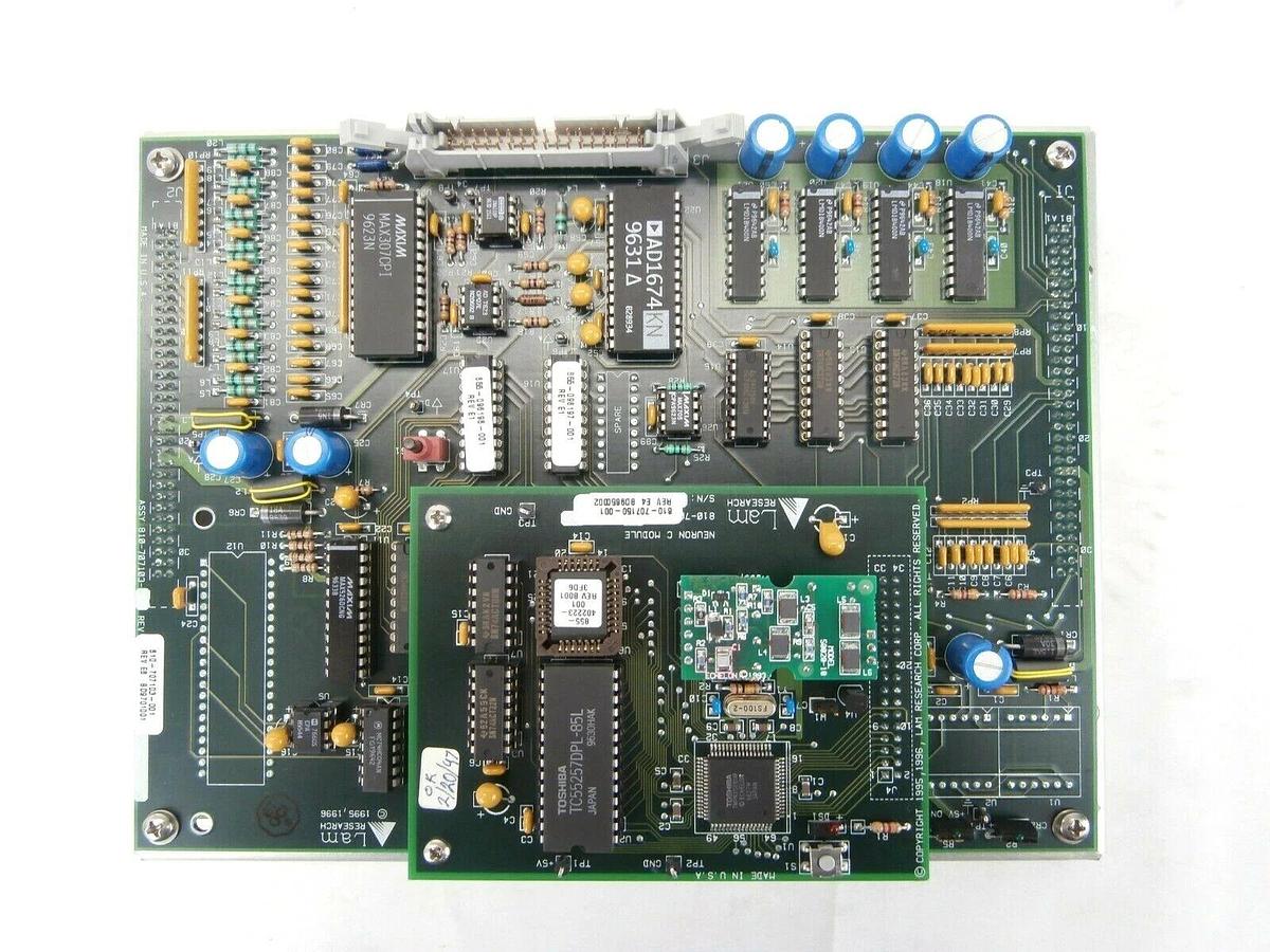 Used Lam Research 810-707061-003 PM Node 2 PCB Panel 810-707150-001 Continuum Spare