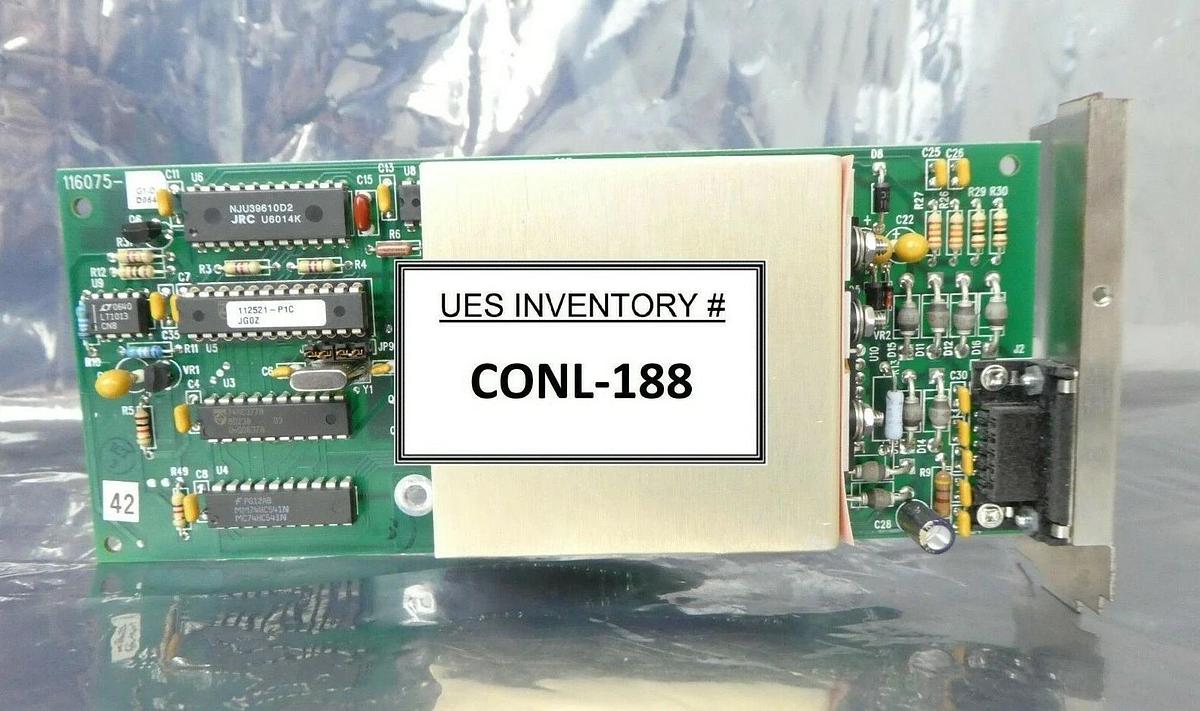Used MKS Instruments 116075-G1-D Valve Controller PCB Card 116074-A AMAT Working