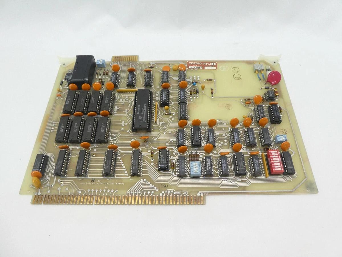 Used Varian Semiconductor VSEA D-F3831001 Power Fail/RTC PCB Card Rev. H Working