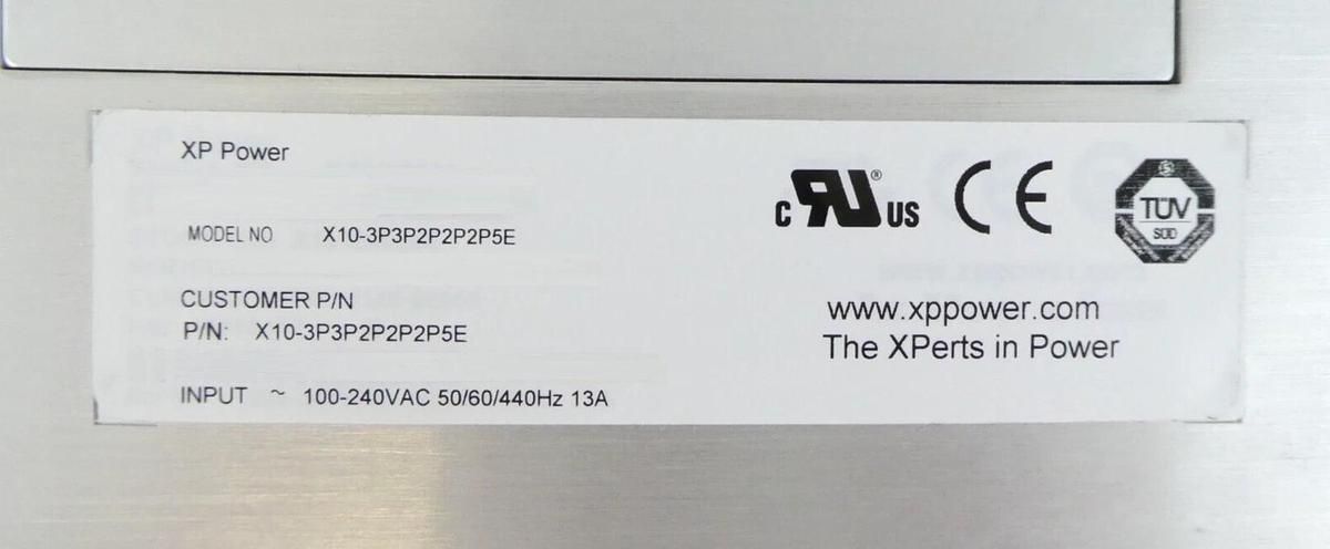 Used XP Power X10-3P3P2P2P2P5E-34 Power Supply fleXPower Reseller Lot of 2 Working