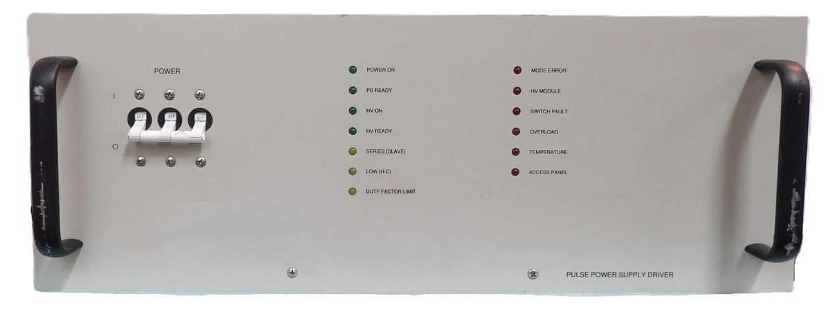 Used Varian E19290400 Pulse Power Supply Driver Module Working Surplus