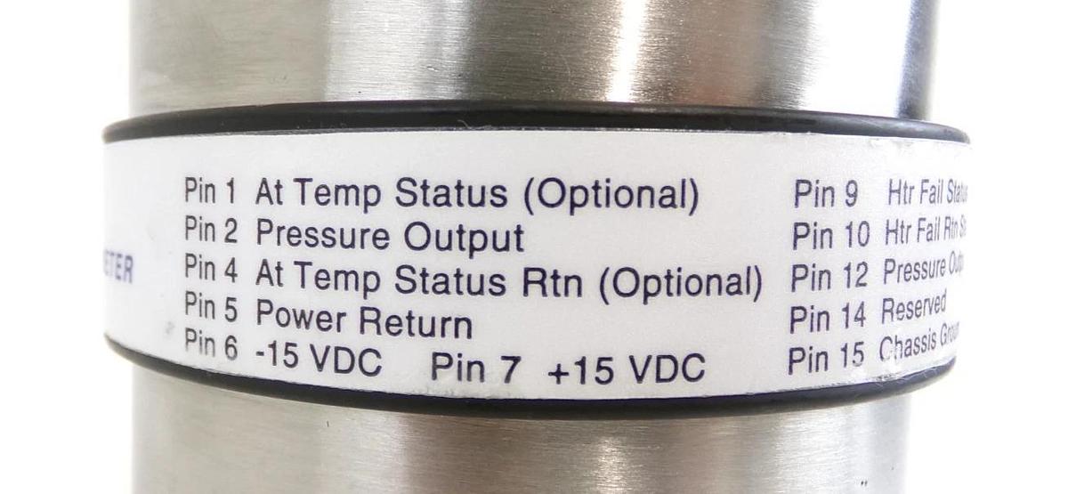 Used MKS Instruments 627D12TBC1B Baratron Pressure Transducer Dented Surplus