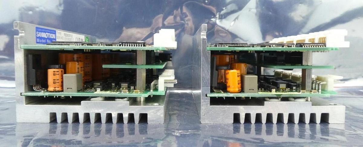 Used Sanyo Denki PB2D003R1UC Closed Loop Stepping Driver PB Reseller Lot of 2 Working