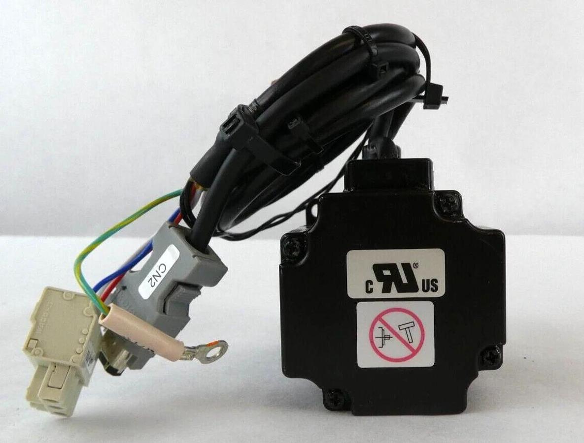 Used Yaskawa Electric SGMPH-01AAE-YA11 AC Servo Motor Assembly Lot of 3 Working