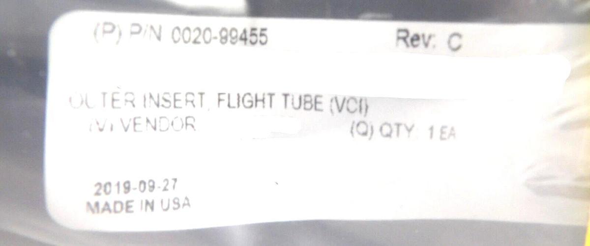 Used AMAT Applied Materials 0020-99455 Outer Insert Flight Tube Lot of 7 New Surplus