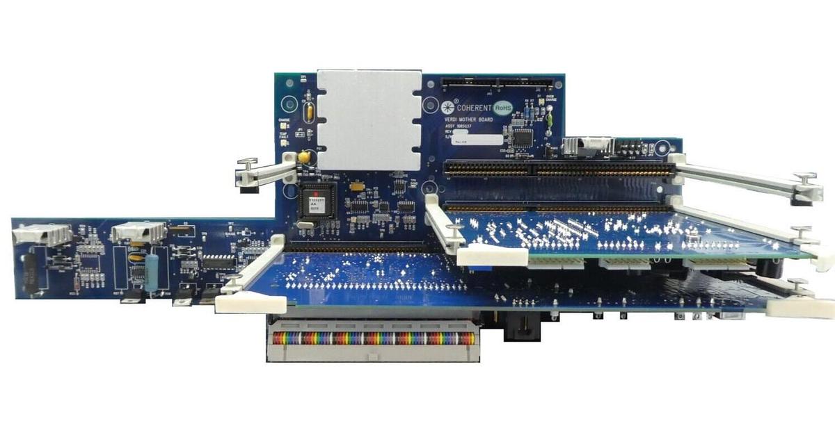 Used Coherent 1085037 Verdi Mother Board 1164578 1085758 Working Surplus