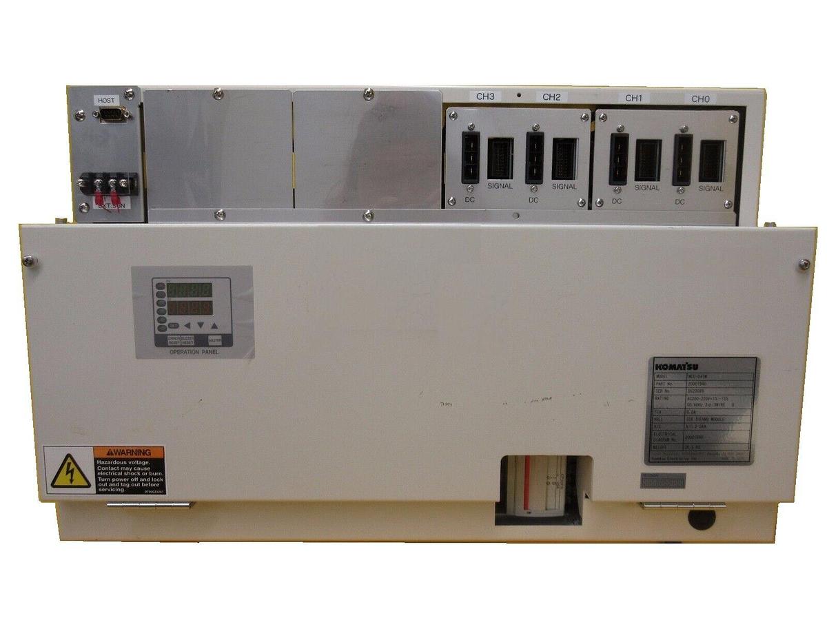 Used Komatsu 20001940 Interface Block IRAM Controller TEL Lithius MCU-04TM Working