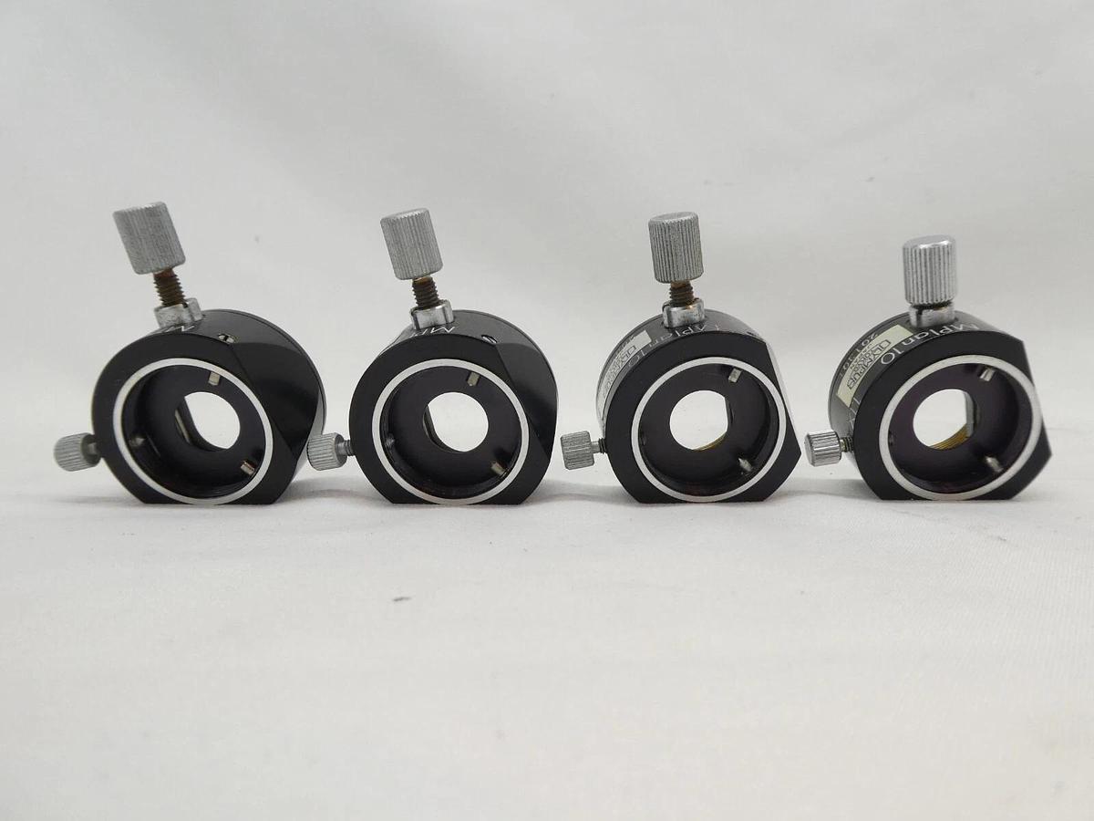 Used Olympus MPlan DIC Prism MPlan100 MPlan40 MPlan20 MPlan10 MPlan5 Lot of 13 Spare
