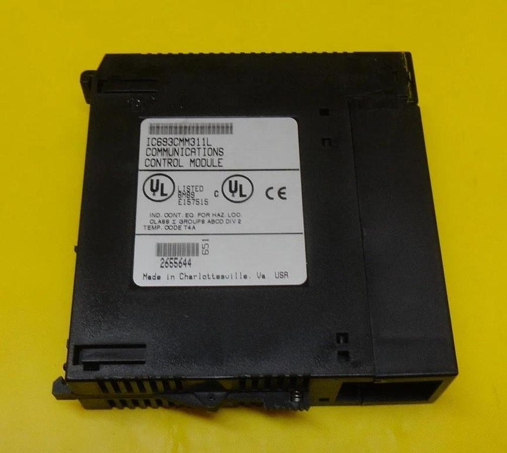 Used GE Fanuc IC693CMM311L Communications Control Module COMM COPROC Used Working
