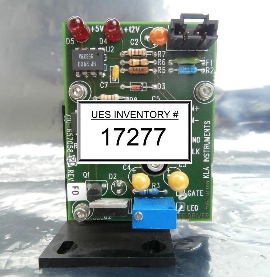 Used KLA Instruments 710-657058-20 A/F LED Driver PCB Optical Assembly 2132 Used