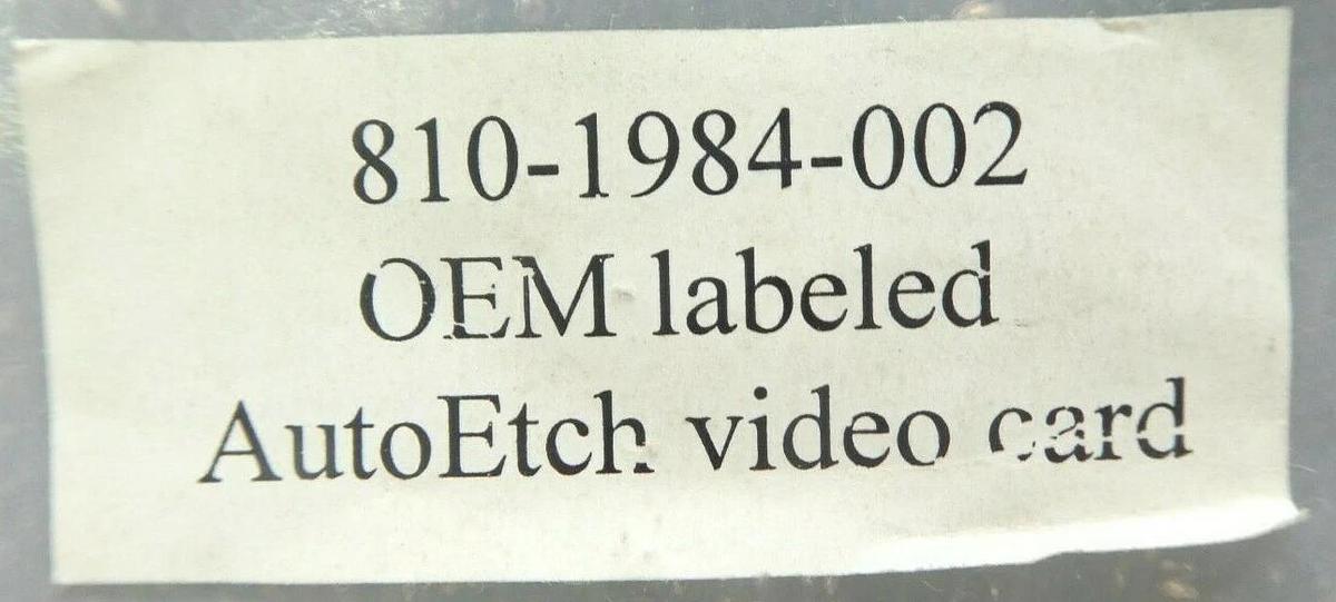 Kengineering Tech K810-01984-002 AutoEtch Video PCB Card Lam 810-1984-002 New