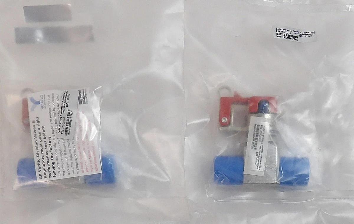 Parker Veriflo 45800274 Diaphragm Valve 930MSFSFFLK Reseller Lot of 2 New