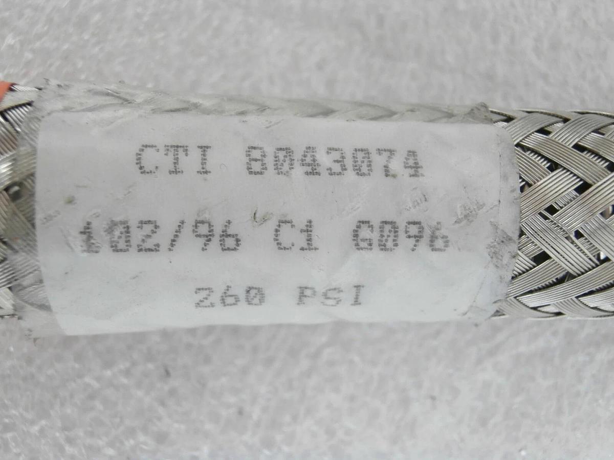 Used CTI-Cryogenics Cryopump CryoLine Set of 3 8043074 8043075 3918059 w/Tee Working