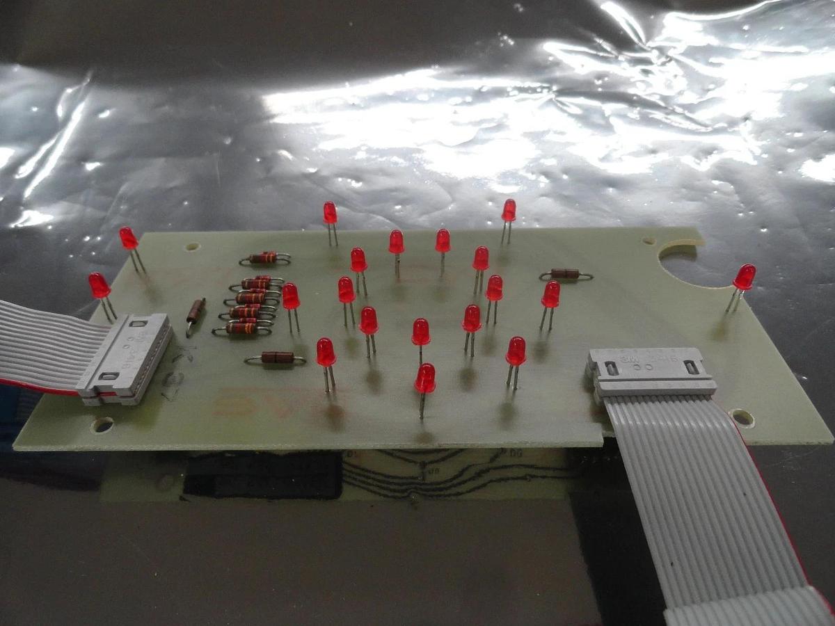 Used Balzers BG 542 233 T Shutter Control Display PCB Board BG 542 236 Used Working
