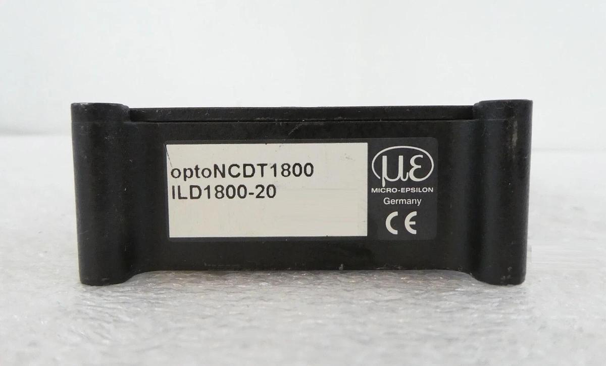 Used Micro-Epsilon ILD1800-20 Laser Optical Sensor optoNCDT 1800 Working Surplus