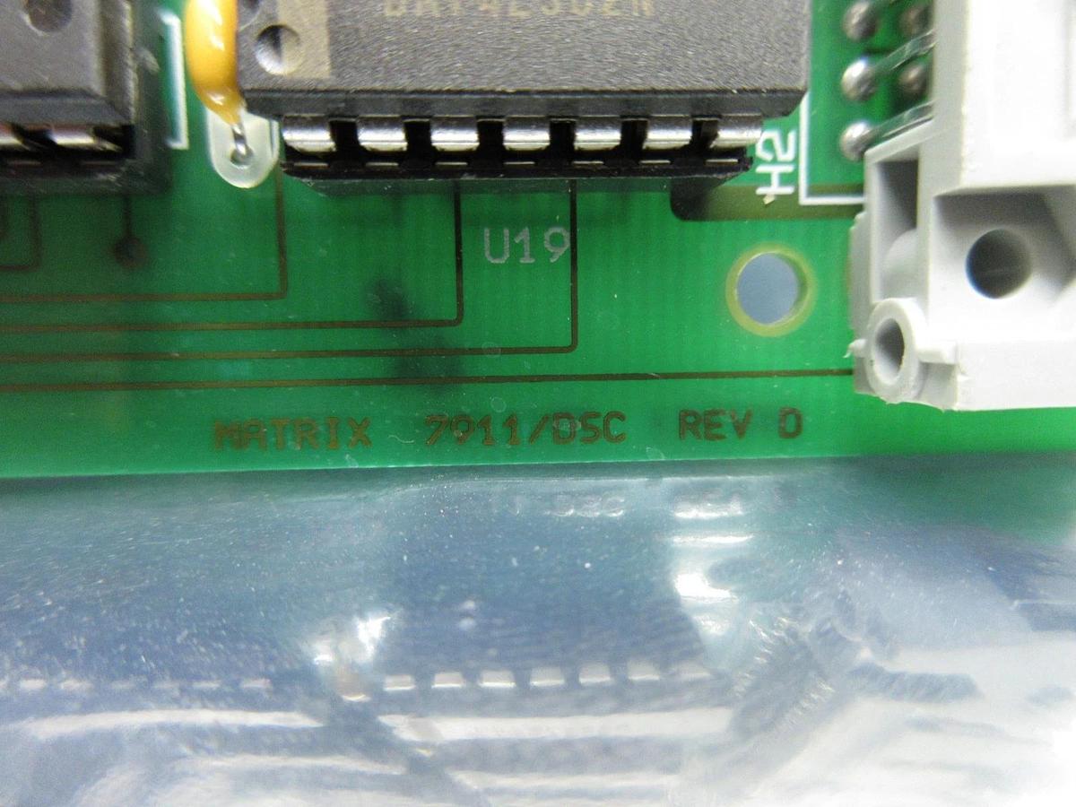 Used Matrix DSC-5K-SVGL Interface PCB Card 7911/DSC Perkin 851-8963 SVG 90S Working