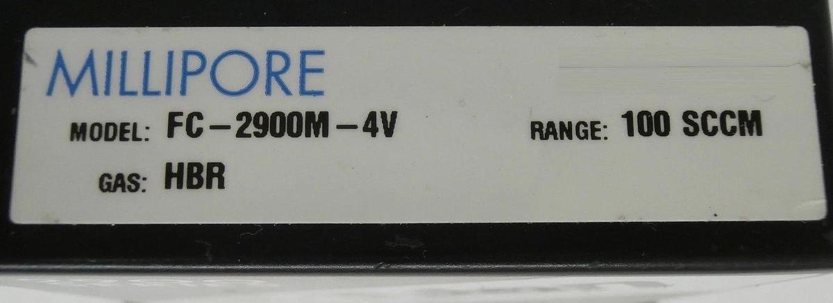 Refurbished Millipore FC-2900M-4V Mass Flow Controller MFC 100 SCCM HBR Tylan Refurbished