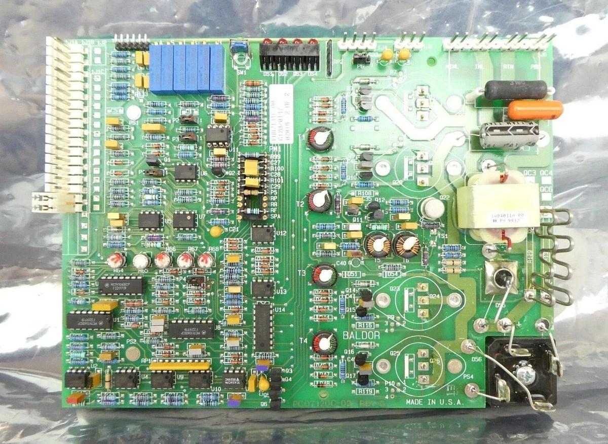 Used Baldor UM1506HO-100 Servo Drive Axis Controller PCB Varian VSEA P127321 Working
