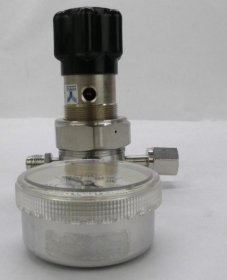 Used Veriflo 42500197 Air Pressure Regulator N2 0- 95930W3PFSMMF AMAT Working Surplus
