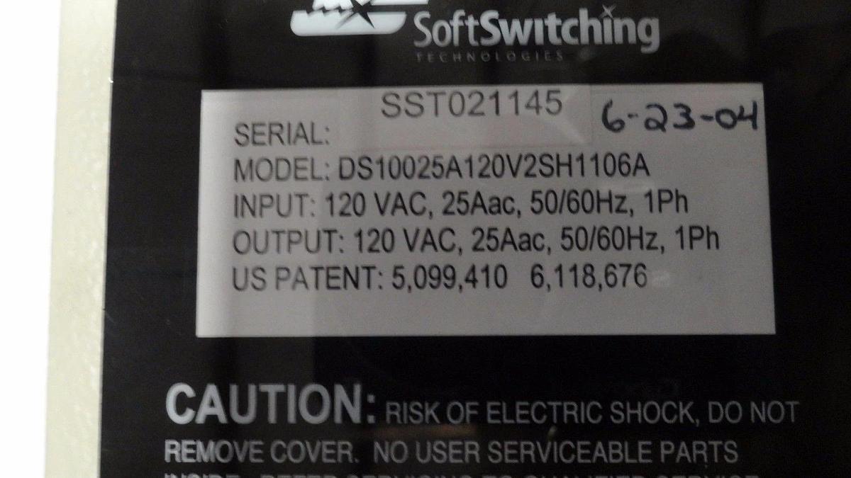 Used SoftSwitching DS10025A120V2SH1106A Dynamic Sag Corrector AMAT Reflexion Used